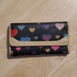 Heart-design wallet